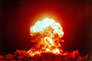 Nukleare Explosion-